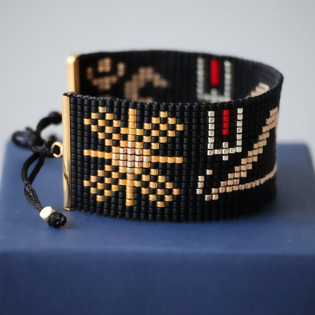 Ram Divine Bracelet - Om - Golden
