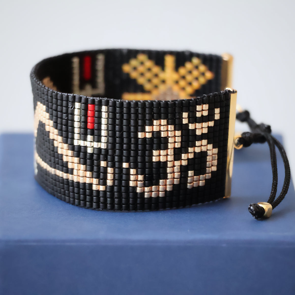 Ram Divine Bracelet - Om - Golden