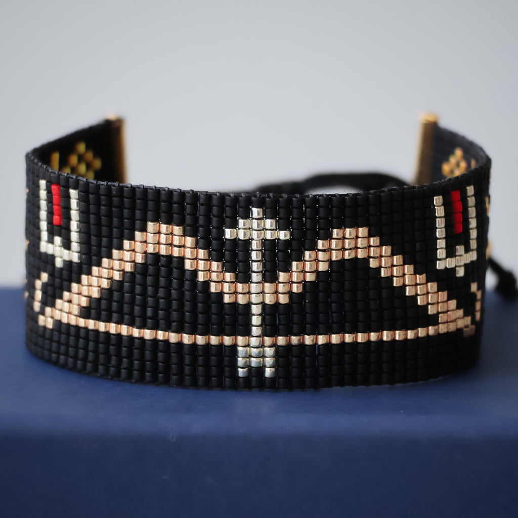Ram Divine Bracelet - Dual Sun - Golden