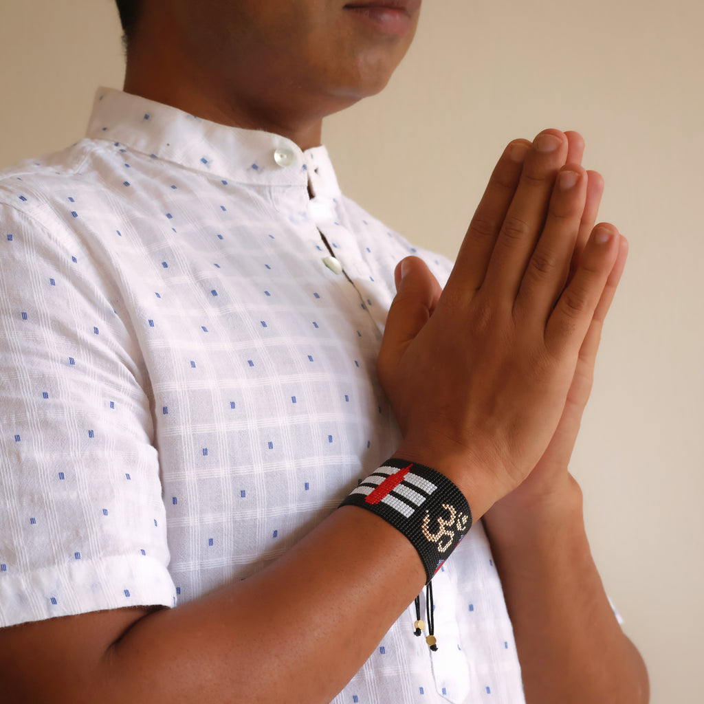 Shiva Majestic Bracelet - Om