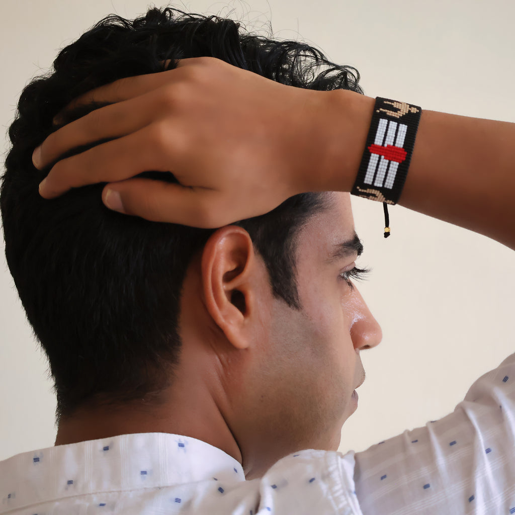 Shiva Divine Bracelet - Dual Trishul