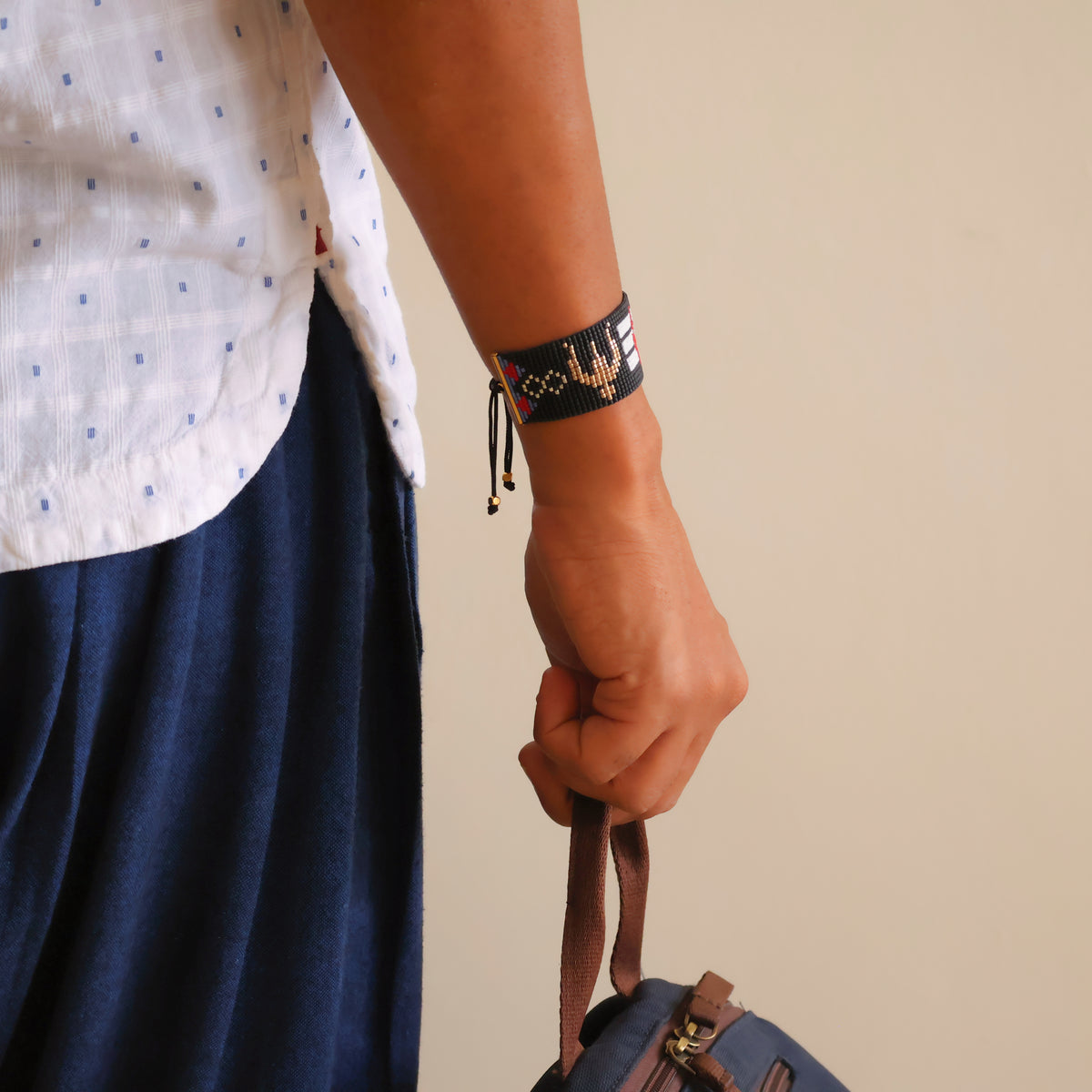 Shiva Divine Bracelet - Dual Trishul