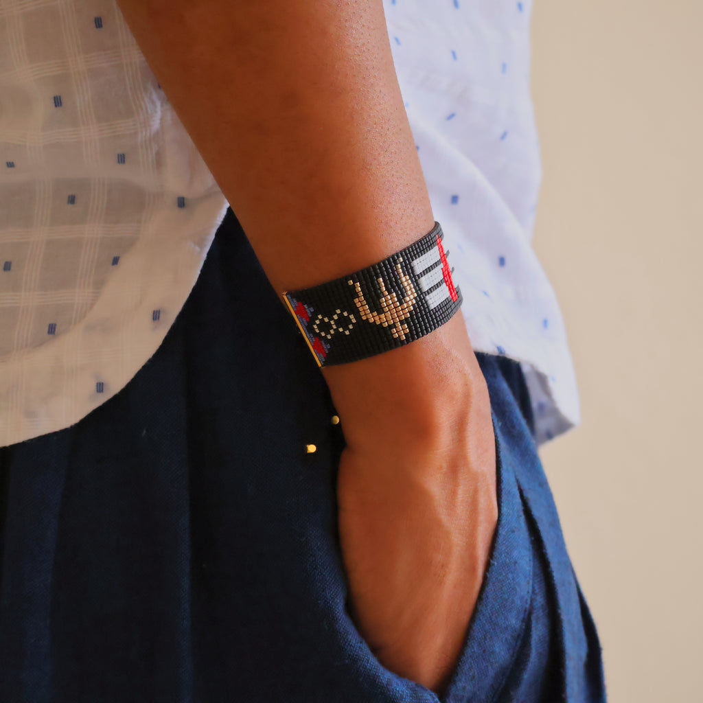Shiva Divine Bracelet - Dual Trishul
