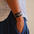 Shiva Divine Bracelet - Dual Trishul