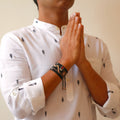 Ram Majestic Bracelet - Dual Sun - Golden