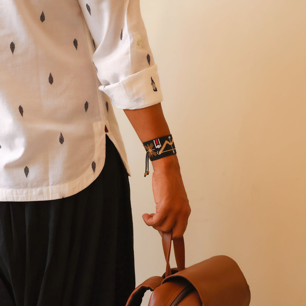 Ram Majestic Bracelet - Dual Sun - Tan