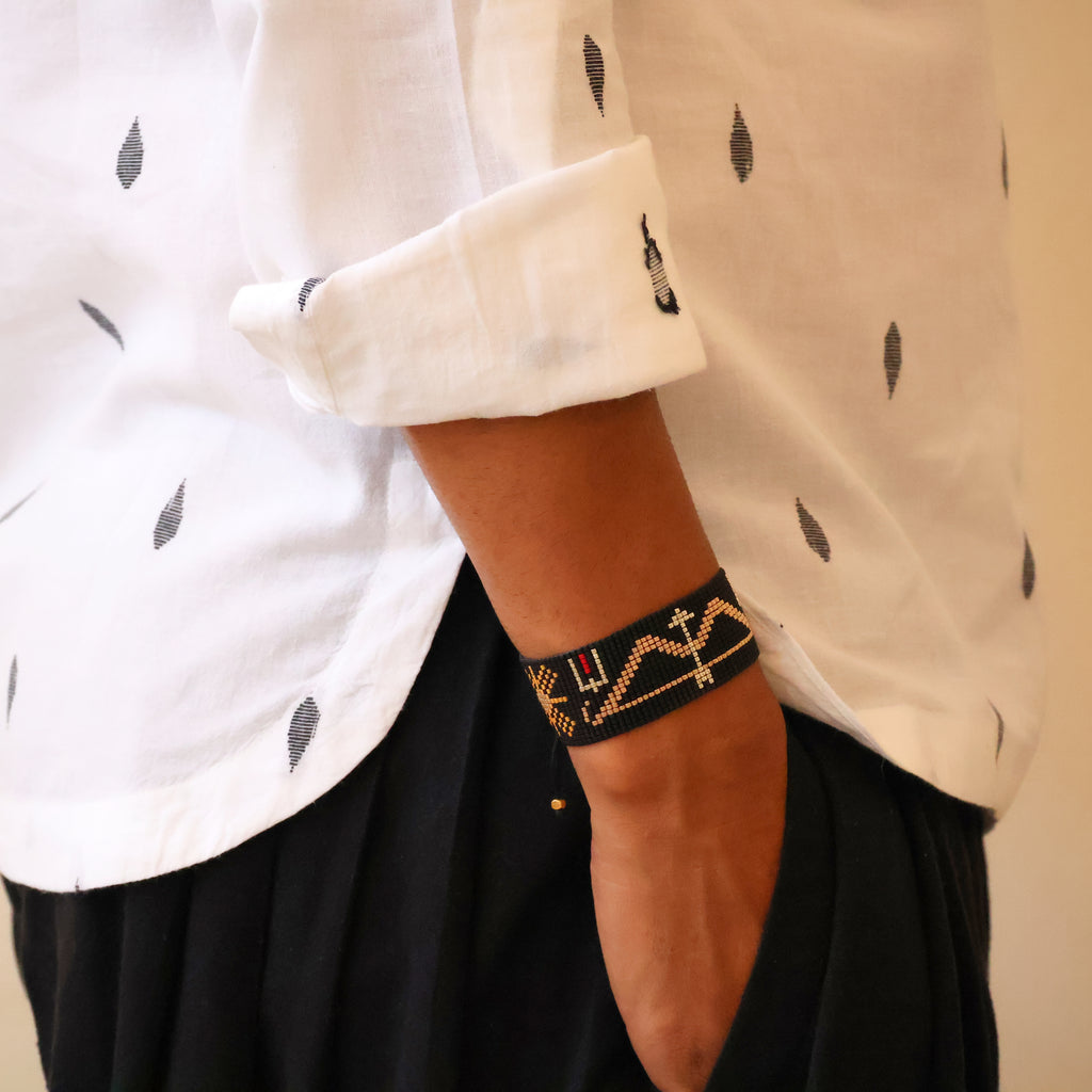 Ram Divine Bracelet - Dual Sun - Golden