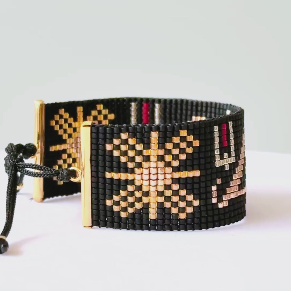 Ram Divine Bracelet - Dual Sun - Golden